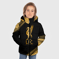 Куртка зимняя для мальчика Liverpool Ливерпуль, цвет: 3D-черный — фото 2