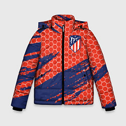 Куртка зимняя для мальчика Atletico Madrid, цвет: 3D-черный