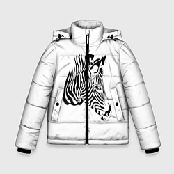 Зимняя куртка для мальчика Zebra