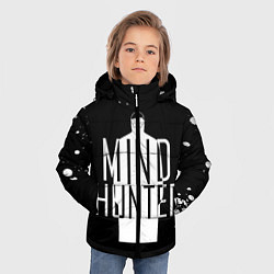 Куртка зимняя для мальчика Охотники за разумом, цвет: 3D-черный — фото 2
