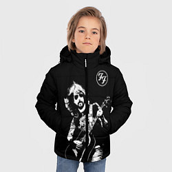 Куртка зимняя для мальчика FOO FIGHTERS, цвет: 3D-черный — фото 2