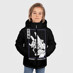 Куртка зимняя для мальчика Юнит-01, цвет: 3D-красный — фото 2