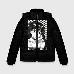 Куртка зимняя для мальчика Аска ева 02, цвет: 3D-черный