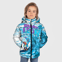 Куртка зимняя для мальчика Brawl STARS surfing, цвет: 3D-светло-серый — фото 2