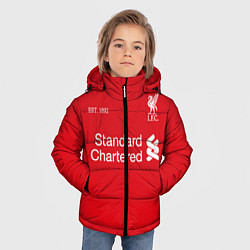 Куртка зимняя для мальчика LIVERPOOL 2021 - ДОМАШНЯЯ, цвет: 3D-черный — фото 2
