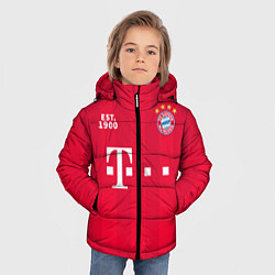 Куртка зимняя для мальчика BAYERN 2021 - ДОМАШНЯЯ, цвет: 3D-черный — фото 2