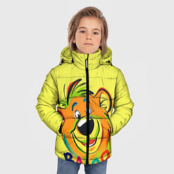 Куртка зимняя для мальчика Baloo, цвет: 3D-черный — фото 2