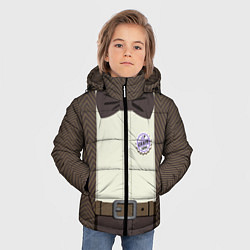 Куртка зимняя для мальчика Карл, цвет: 3D-черный — фото 2
