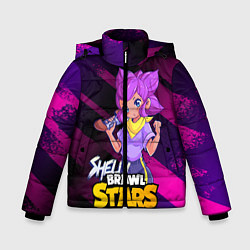 Куртка зимняя для мальчика Brawl Stars Shelly, цвет: 3D-черный