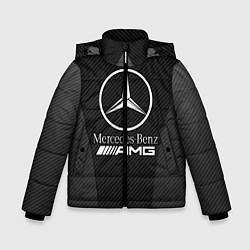 Куртка зимняя для мальчика MERCEDES-BENZ, цвет: 3D-черный
