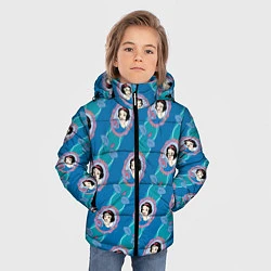 Куртка зимняя для мальчика Белоснежка, цвет: 3D-черный — фото 2
