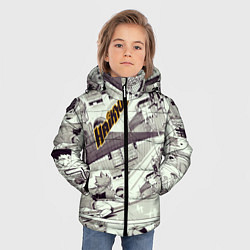 Куртка зимняя для мальчика Haikyu, цвет: 3D-черный — фото 2