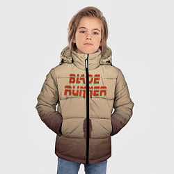 Куртка зимняя для мальчика Бегущий по лезвию, цвет: 3D-светло-серый — фото 2