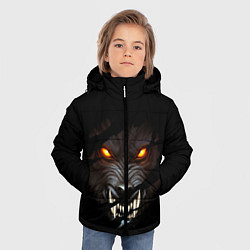 Куртка зимняя для мальчика ВОЛЧИЙ ОСКАЛ, цвет: 3D-красный — фото 2