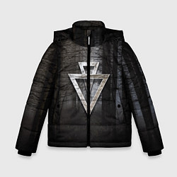 Куртка зимняя для мальчика STRANGE, цвет: 3D-черный