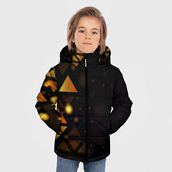Куртка зимняя для мальчика Geometry, цвет: 3D-светло-серый — фото 2