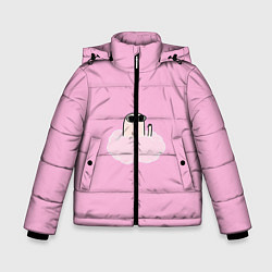Куртка зимняя для мальчика Мем, цвет: 3D-черный