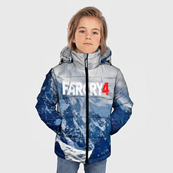 Куртка зимняя для мальчика FARCRY 4 S, цвет: 3D-черный — фото 2