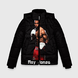 Куртка зимняя для мальчика Roy Jones, цвет: 3D-черный