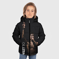 Куртка зимняя для мальчика NILETTO, цвет: 3D-светло-серый — фото 2
