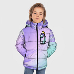 Куртка зимняя для мальчика AMONG US GRADIENT, цвет: 3D-красный — фото 2