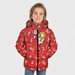 Куртка зимняя для мальчика Merry!, цвет: 3D-светло-серый — фото 2