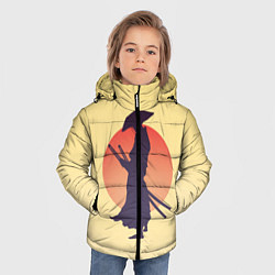 Куртка зимняя для мальчика Ронин, цвет: 3D-черный — фото 2