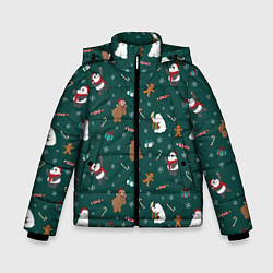 Куртка зимняя для мальчика We Bare Bears, цвет: 3D-красный