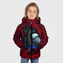 Куртка зимняя для мальчика AMONG US - BRAWL STARS CROW, цвет: 3D-черный — фото 2