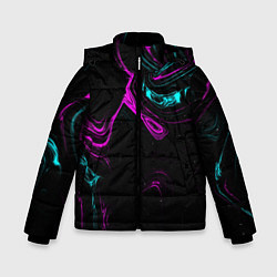 Куртка зимняя для мальчика Glitch, цвет: 3D-черный