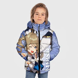 Куртка зимняя для мальчика GENSHIN IMPACT, БАРБАРА,, цвет: 3D-черный — фото 2