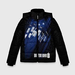 Зимняя куртка для мальчика Доктор Кто