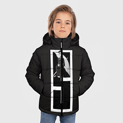 Куртка зимняя для мальчика Пятый, цвет: 3D-черный — фото 2