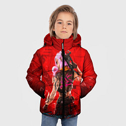 Куртка зимняя для мальчика КИБЕРПАНК 2077, цвет: 3D-светло-серый — фото 2