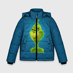 Куртка зимняя для мальчика Гринч, цвет: 3D-красный