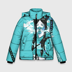 Куртка зимняя для мальчика Самурай, цвет: 3D-светло-серый