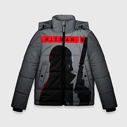 Куртка зимняя для мальчика Hitman III, цвет: 3D-светло-серый