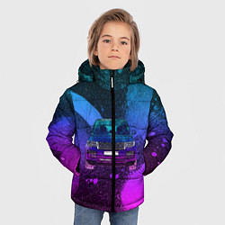 Куртка зимняя для мальчика LAND ROVER NEON, цвет: 3D-светло-серый — фото 2