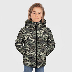 Куртка зимняя для мальчика Камуфляж - Серёга, цвет: 3D-светло-серый — фото 2