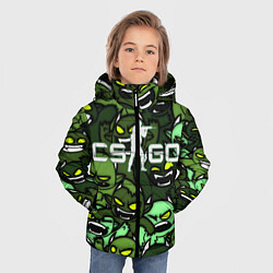 Куртка зимняя для мальчика CS:GO - Impire Чертята, цвет: 3D-красный — фото 2