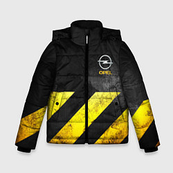 Куртка зимняя для мальчика OPEL S, цвет: 3D-черный