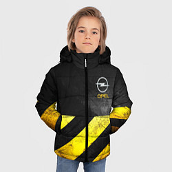 Куртка зимняя для мальчика OPEL S, цвет: 3D-черный — фото 2