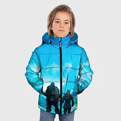Куртка зимняя для мальчика Вальгала, цвет: 3D-светло-серый — фото 2