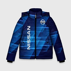 Куртка зимняя для мальчика Nissan, цвет: 3D-черный