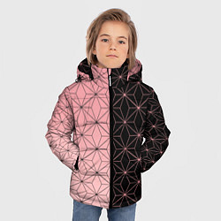 Куртка зимняя для мальчика КОСТЮМ НЕЗУКО NEZUKO, цвет: 3D-черный — фото 2