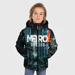Куртка зимняя для мальчика Metro Exodus, цвет: 3D-красный — фото 2