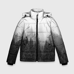 Зимняя куртка для мальчика Туманный лес