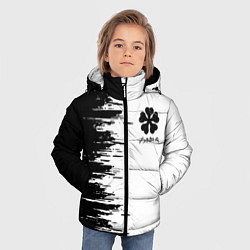 Куртка зимняя для мальчика Чёрный клевер,, цвет: 3D-черный — фото 2