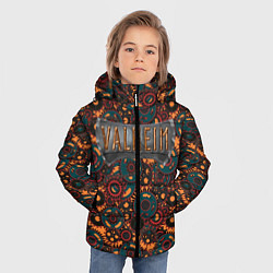 Куртка зимняя для мальчика Valheim, цвет: 3D-черный — фото 2