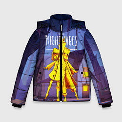 Куртка зимняя для мальчика Little Nightmares 2, цвет: 3D-светло-серый